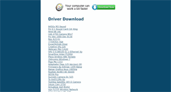 Desktop Screenshot of driverdownload1.com